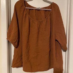 EUC Ava & Viv linen shirt